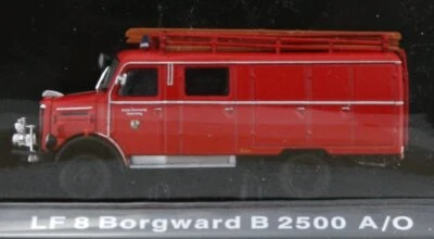 BORGWARD LF 8 / B 2500 A/O - Firetruck - Atlas 1:72 - Bild 1 von 4