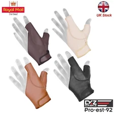 Archery Bow Leather Glove left hand Glove Black ,Brown ,Dark brown ,Beige