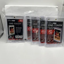 Ultra Pro One-Touch Magnetic Card Holder 55pt,75pt,100pt,130pt,180pt Total of 5
