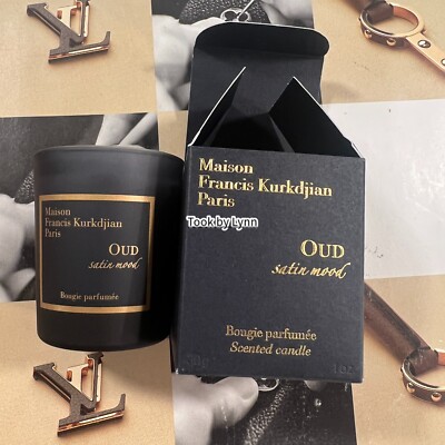 Maison Francis Kurkdjian Oud Satin Mood Bougie Parfumee Duftkerze 30g