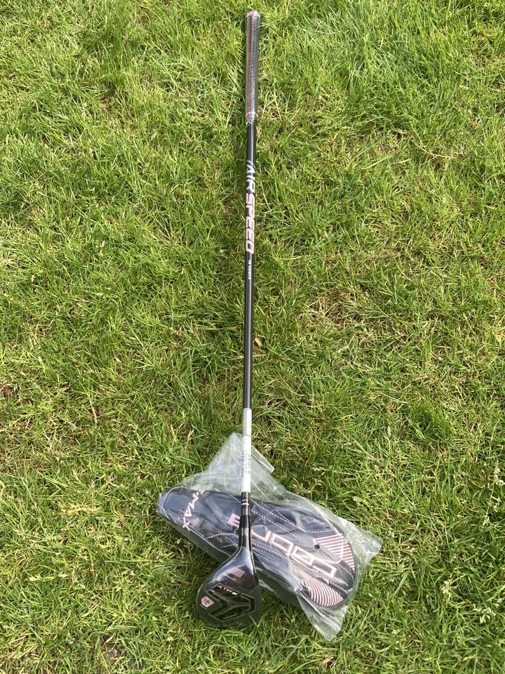 LEFT HANDED New Ladies Cobra F-Max Airspeed OS #6 Hybrid 29º Loft / Women's Flex - Image 3 of 4