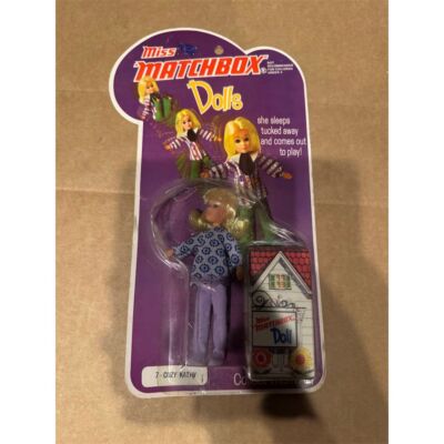 Miss Matchbox Dolls Cozy Kathy Fashion Doll with Playstand Vintage NIP