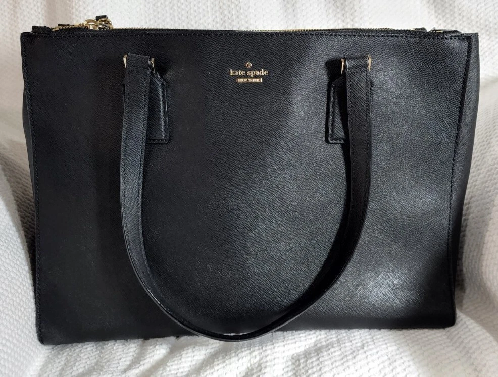 Kate Spade Cameron Street Jensen black leather shoulder bag EXCELLENT condition