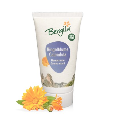 AKTIV RINGELBLUMEN Handcreme - 75 Ml Tube, Pflegende Creme Für Trockene Hände