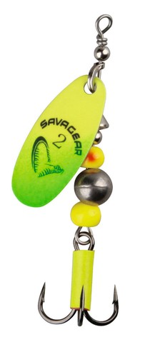 Savage Gear Caviar Spinner Anti Drall Flou Gelb o. Orange Körper Weitwurfspinner - Bild 10 von 11