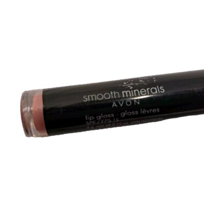 Avon Smooth Minerals Spf15 Lip Gloss Crystal Coral S401 New Sealed Discontinued 