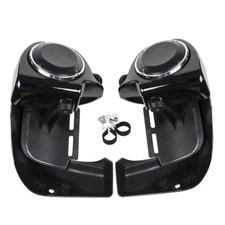 Lower Vented Leg Fairing 6.5'' Speakers Grills For Harley Touring Glide 83-2013