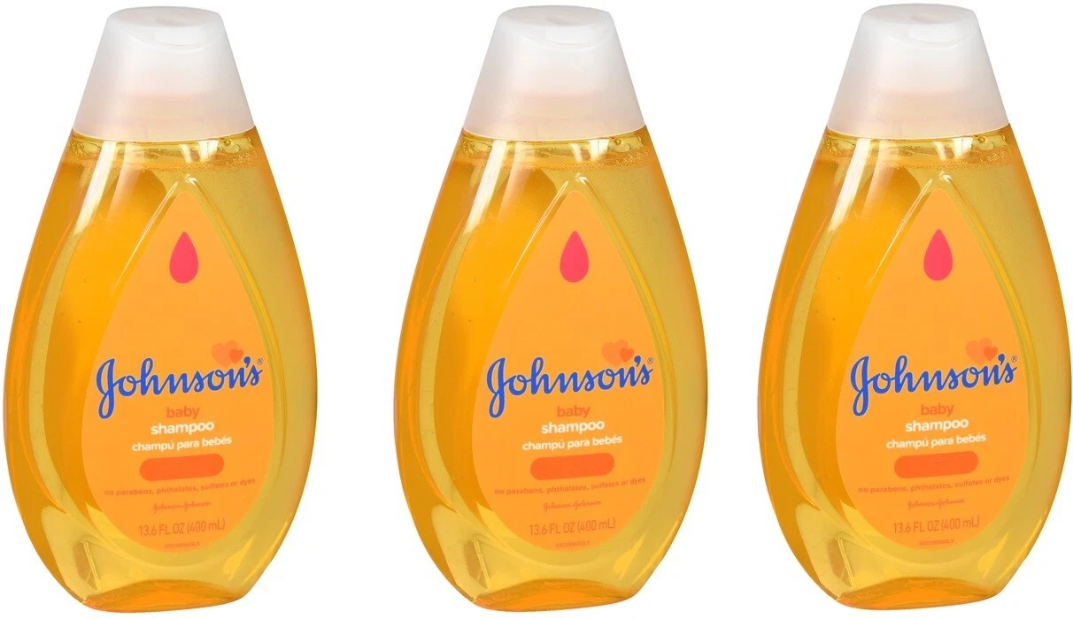 Johnson's Baby Shampoo 13.6oz (3 Pack)