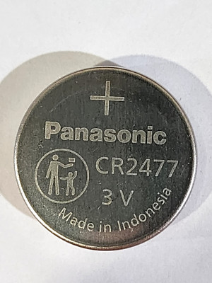 1 pc new BULK CR2477 2477 Lithium Coin Cell 3V Battery expire 08/2034 (48)