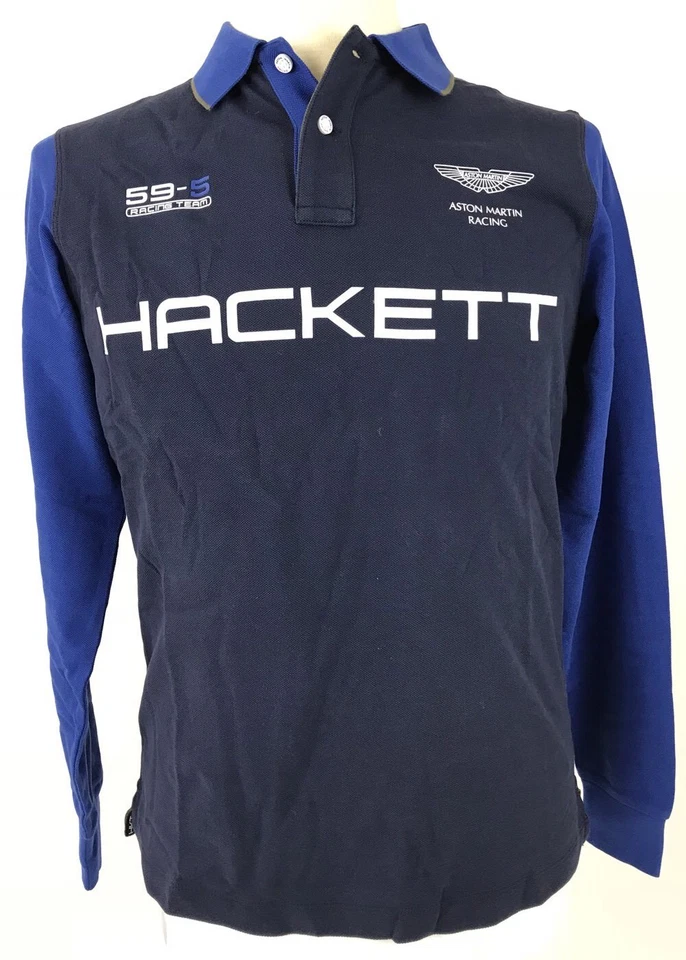 HACKETT ASTON MARTIN POLO KIDS BOYS NIÑO SIZE 15-16 CAMISA CAMICIA CHEMISE NEW. - Imagen 2 de 4