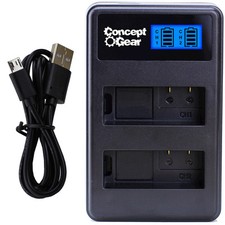 LP-E10 LPE10 LC-E10 LCE10 Charger for Canon Charger for EOS Rebel T5 and T3