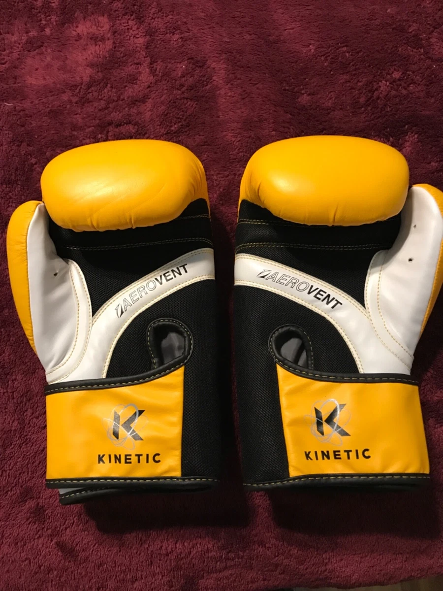 Title Boxing GLOVES Kinetic Aerovent Palm Hook and Loop Training SIZE Large