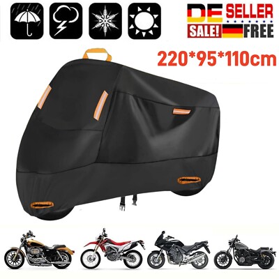 Neverland Motorradplane Abdeckplane Motorrad Abdeckung Roller Schneefest Outdoor