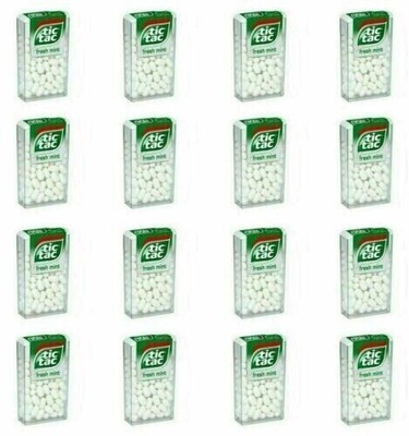 Pack Of 12Tic Tac Mint Flavored Mints 9.7 gm Each+ Fresh Stock