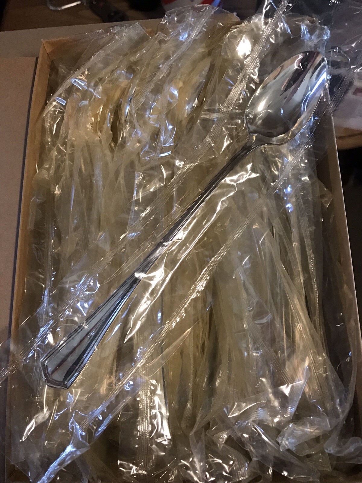 oneida Restaurant flatware ETON 3DZ / TALL Beverage SPOONS/ Tea Spoons