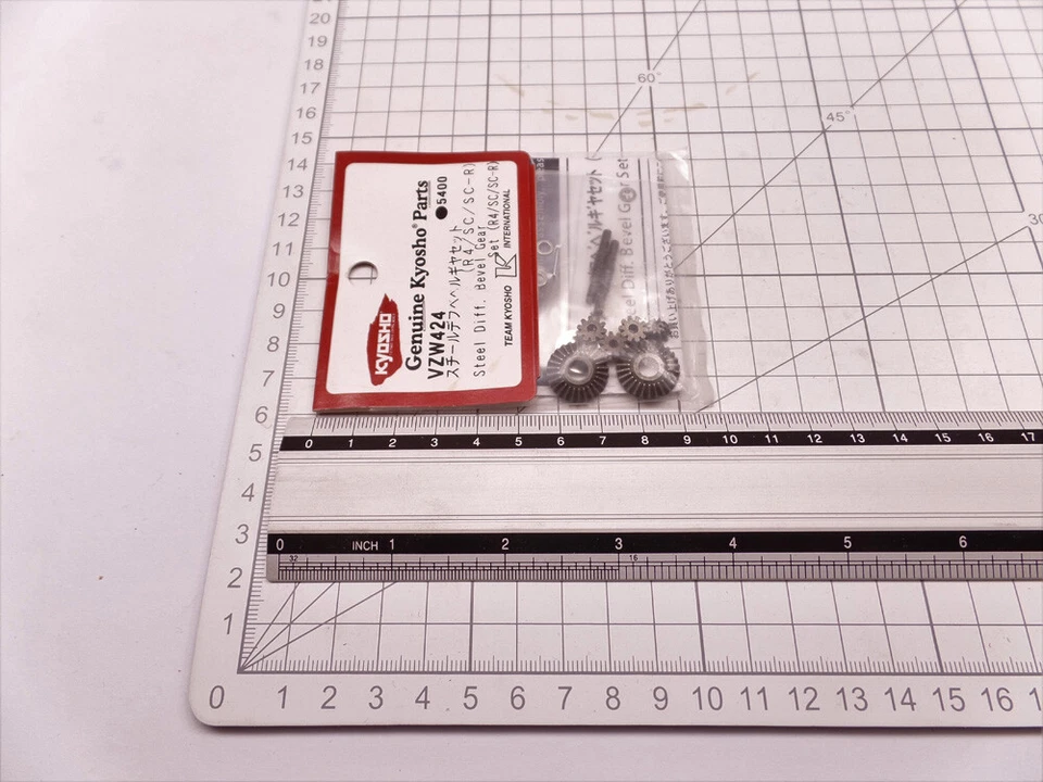 Kyosho VZW424 Tellerzahnradsatz Stahl R4/SC/SC-R RPD® - Bild 3 von 3