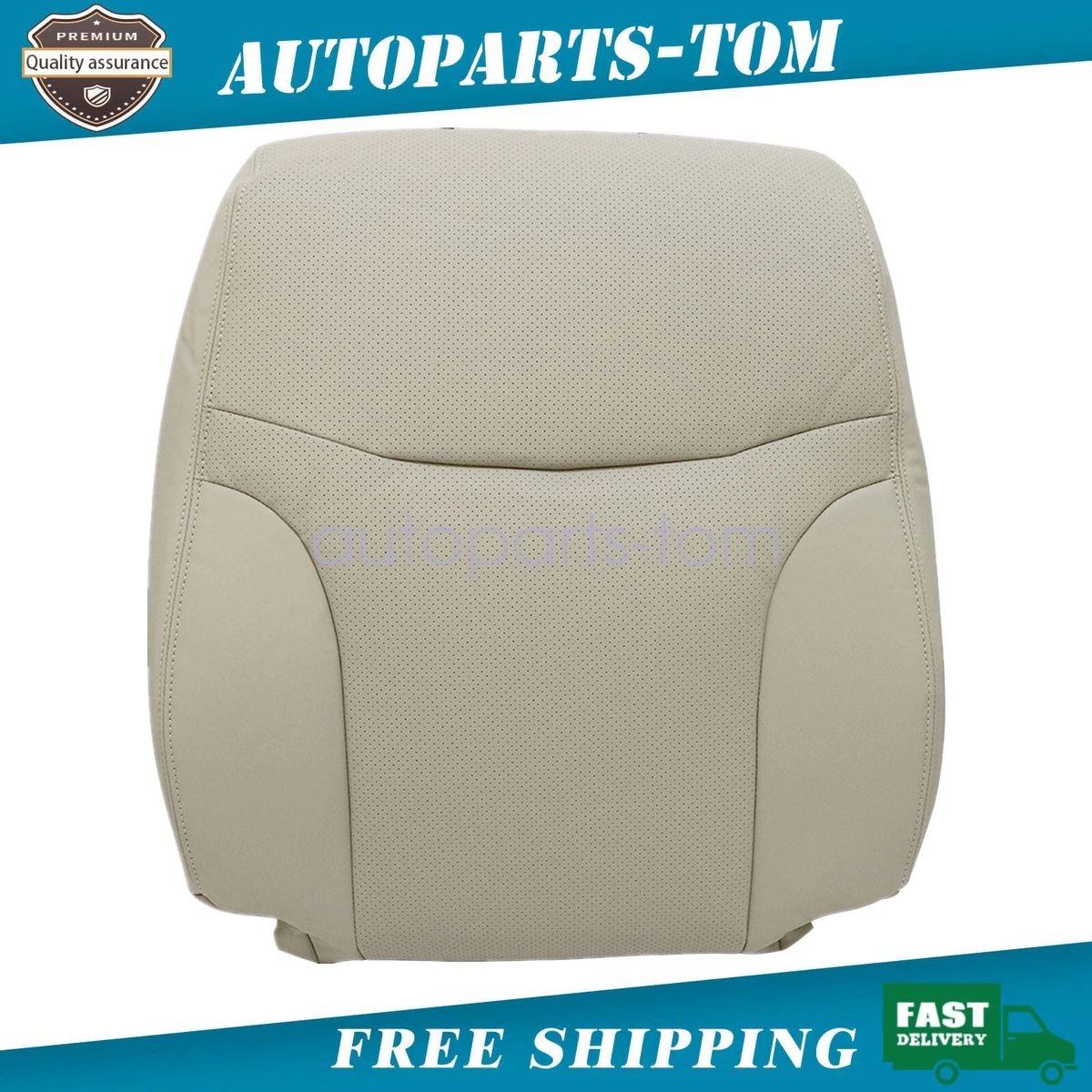 Cubierta De Asiento Inferior En Cuero Perforado Color Bronce Para Lexus ES300/ES330 2002-2006 - Lado Pasajero