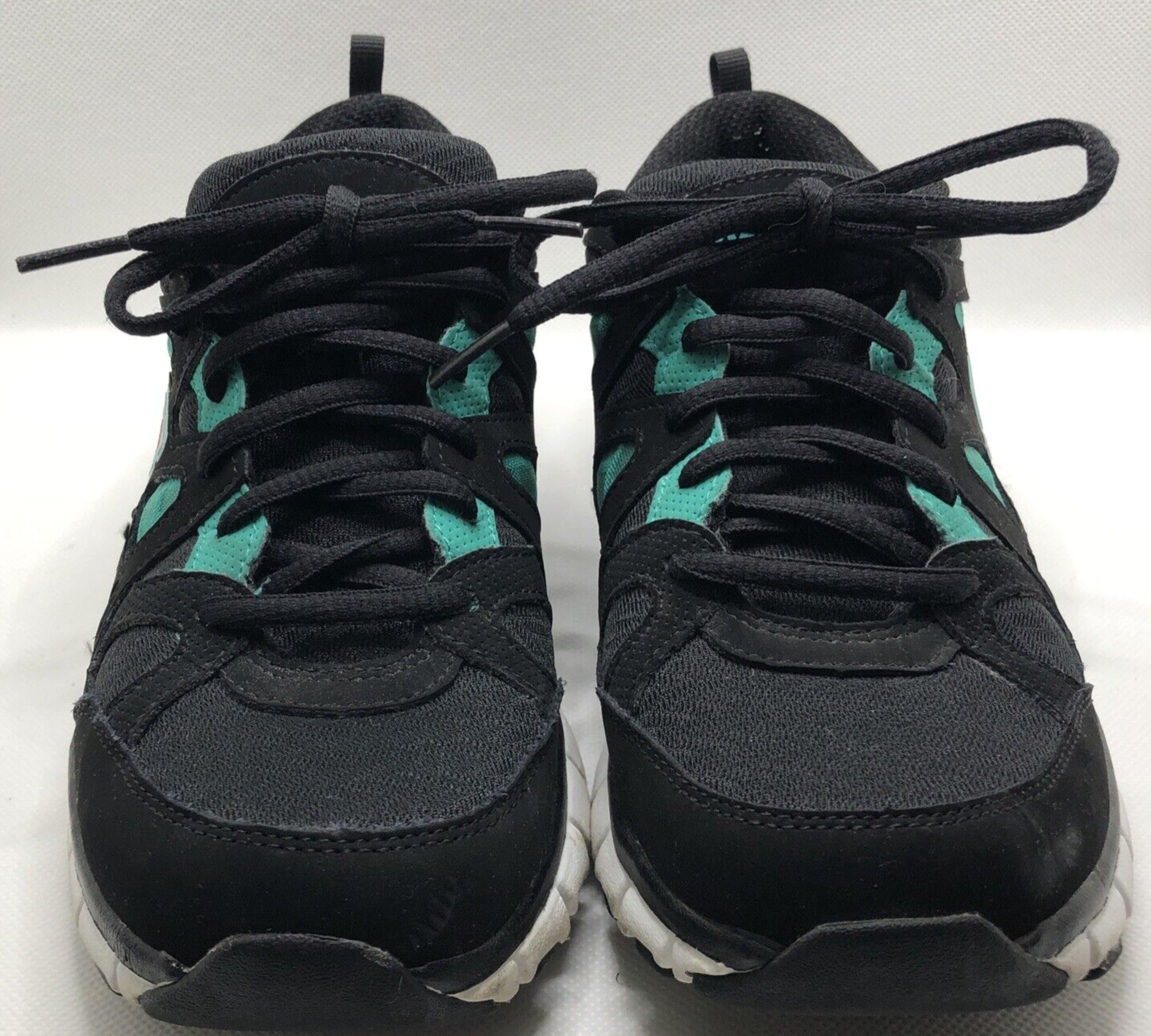 SAOLA Scarpe da corsa Skechers S Sport Flexsole da donna taglia 6 5 nere e acqua # 11667