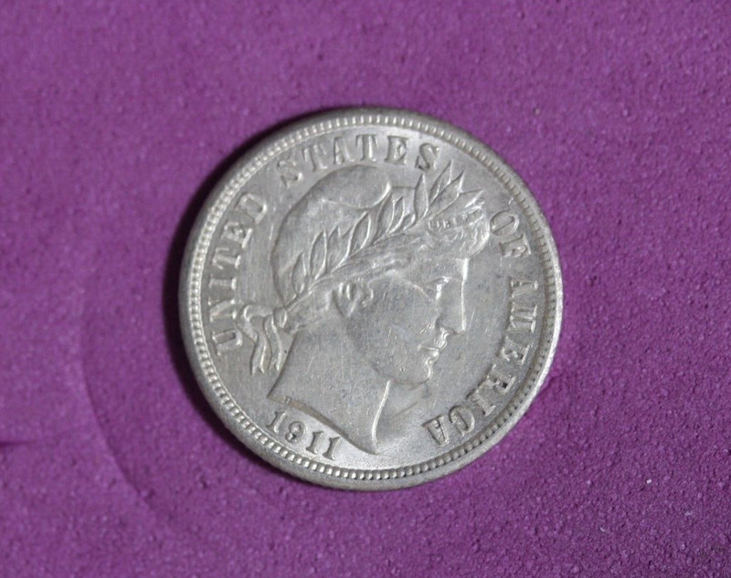 1911- Barber Dime #P23611