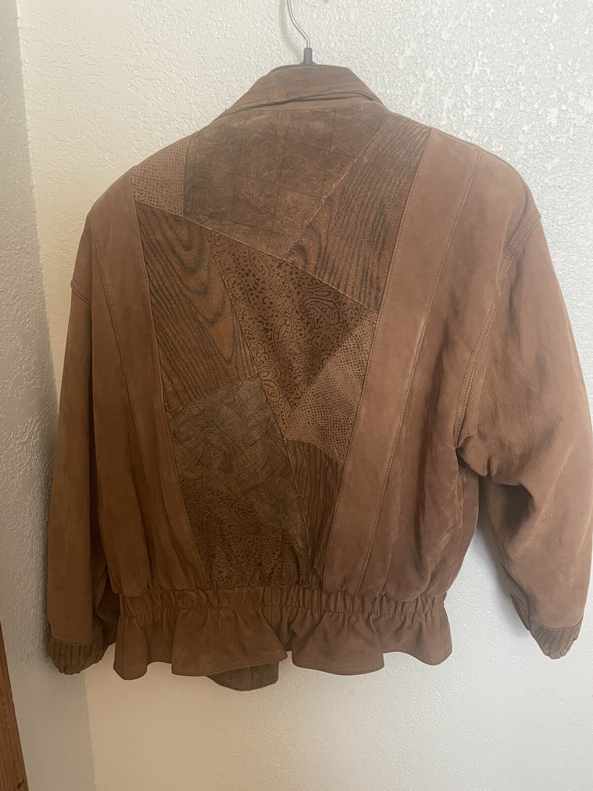 Vintage Winlit Brown Patchwork Leather Jacket - image 2
