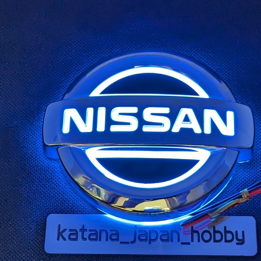 Nissan LED 5D Emblem Logo 117mm*100mm (about 4.61 in*3.94 in Nissan LED 5D Emblem Logo 117mm*100mm (about 4.61 in*3.94 in