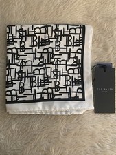 Ted Baker Black And White Pocket Square RRP £29