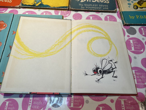 Lot Of 16 Vtg Random House 1960's Dr. Seuss HC Books Book Club Ed. W/PD RECEIPTS - Picture 20 of 24