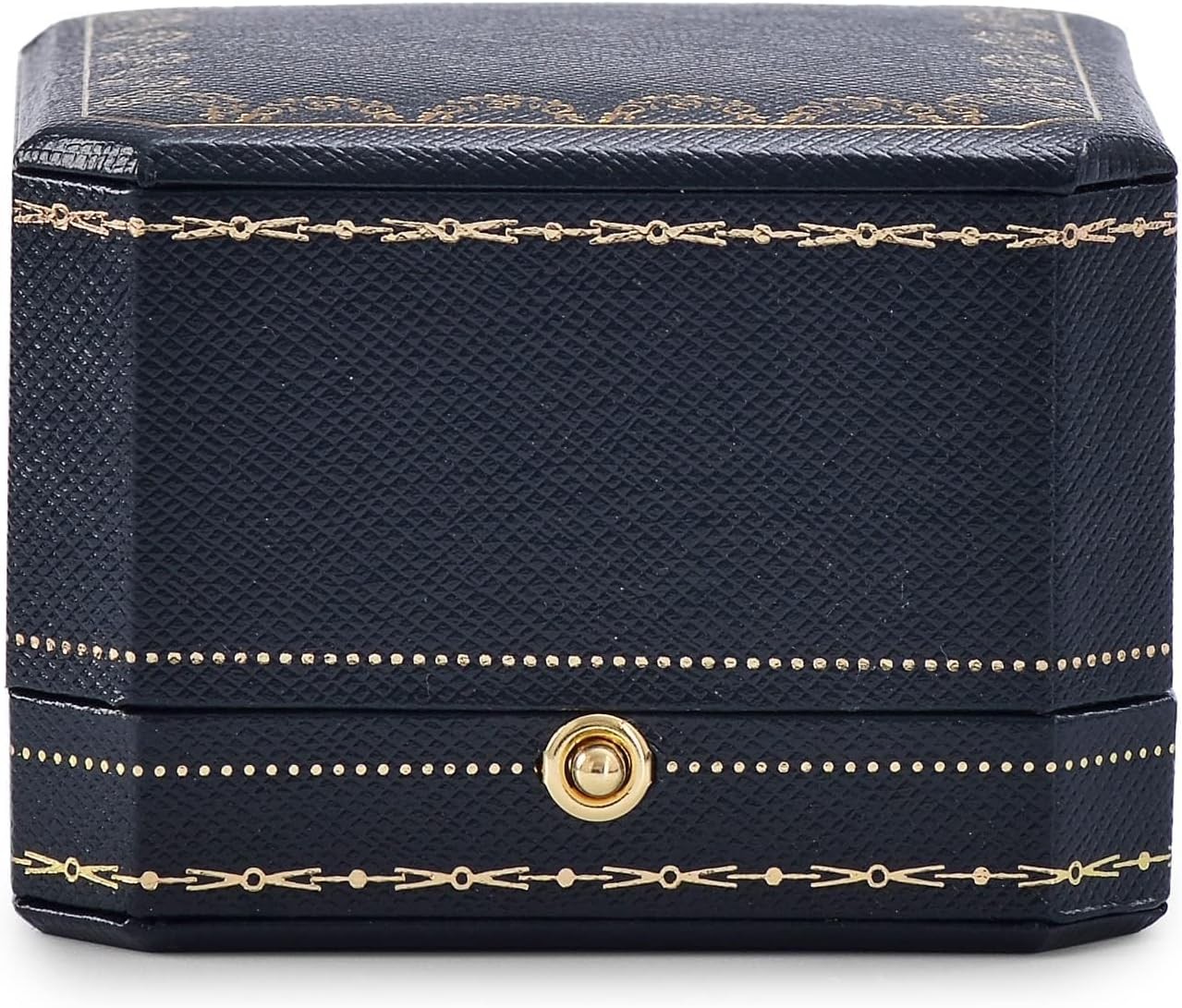 Oirlv Noble Engagement Ring Box Jewelry Gift Case Octagonal 