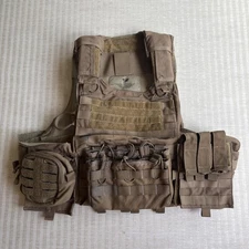 Eagle Industries Rhodesian Recon Vest RRV CIACS Khaki Tactical Modular Chest Rig