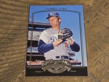 2005 Upper Deck Past Time Pennants #82 Tommy John Nmmt