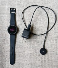 Samsung Galaxy Watch 6 SM-R945U 44MM Black W/CHARGER AS IS For Parts READ