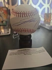 Jackson Holiday Autographed Official Major League Baseball Orioles