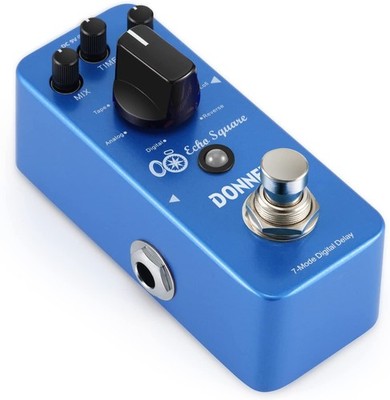 Donner Delay Effects Guitar Pedal Guitar Effects Pedal 7 Modes