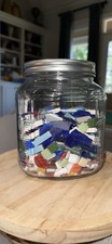 5 lb Lot Of Miscellaneous Mosaic Tiles