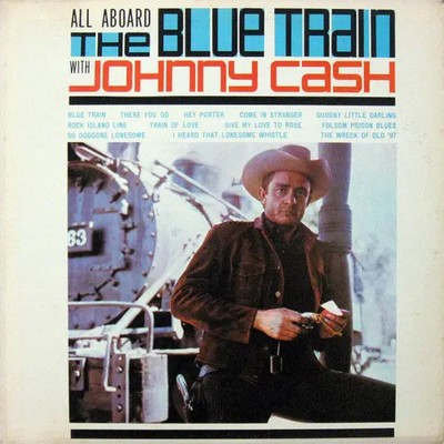 Johnny Cash All Aboard The Blue Train NEAR MINT SUN Vinyl LP