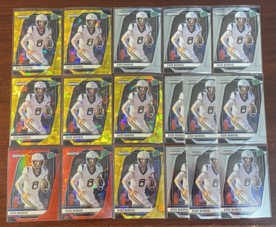 Nicco Marchiol RC Lot (23) 2025 Prizm Draft Red /399 Autos & Parallels & More!!