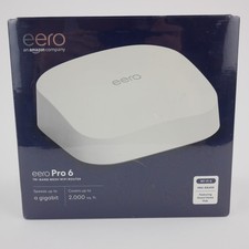 New Amazon eero Pro 6 AX4200 Tri-Band Mesh Wi-Fi 6 Router K010111 Sealed