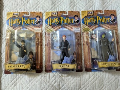 Harry Potter Sorcerer's Stone Lot Of 3 Original Figures, Still In Package