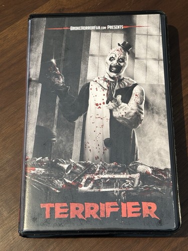 Terrifier Bloody Variant VHS Limited To 50 (OOP) - SUPER RARE - Picture 2 of 6