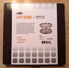 Estilo lazy Susan two-tier stainless-steel spice rack new — photo 2