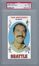 1969 Topps BK #19 PSA 8 Tom Meschery Sonics 19