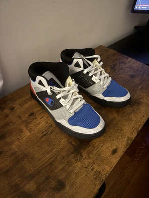 #ad #ad Champion 3 on 3 SP Block Black Blue Mens Shoe Size 9.5 $22.28
