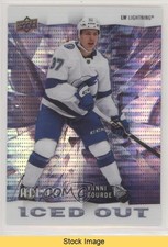 2020-21 Upper Deck Allure Iced Out Red Yanni Gourde #IO-12 READ yc8