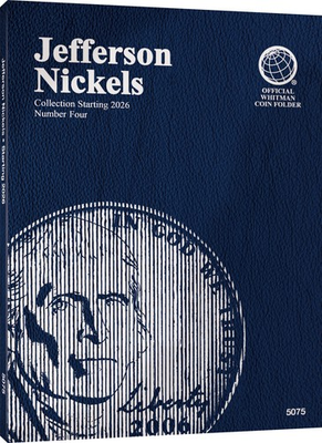 #ad Official Whitman® Coin Folder Jefferson Nickels Collection #4: Starting 2026 $8.99