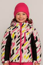 GIACCA SCI RAGAZZA ZIP CAPPUCCIO IMPERMEABILE TRASPIRANTE  BRUGI ART. J319T48H.