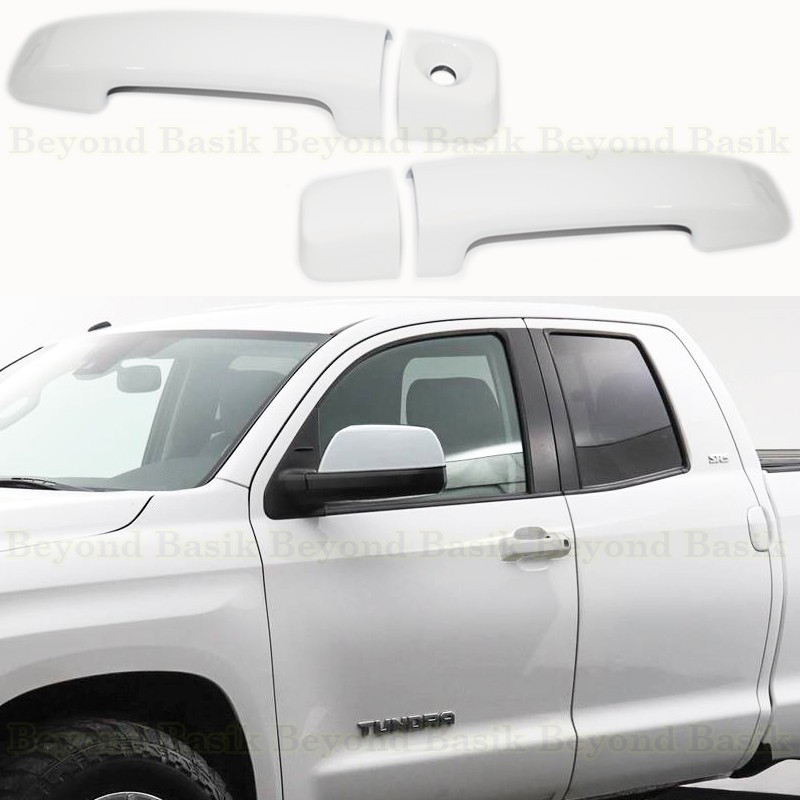 For 2007-2020 2021 Toyota Tundra FRONT Door Handle COVERS NoPK 040