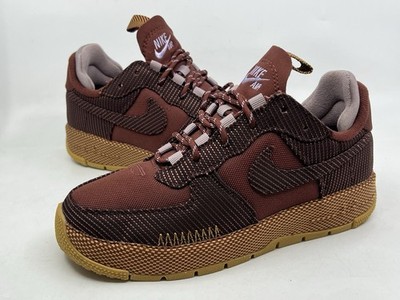 Nike Air Force 1 Wild Dark Pony FB2348-202 Women's Sneaker Brown Size 6