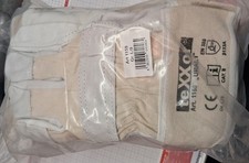 TeXXor Ural I (Art.1159) Gr.9 Rindslederhandschuhe  12er Pack Weiß Neu OVP