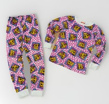   Vintage 90s THE LION KING Kids Shirt Pants All Over Print Simba Disney Size 10