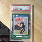 Drake Maye 2024 Donruss #379 Green Press Proof Rated Rookie PSA 6 Mint Patriots